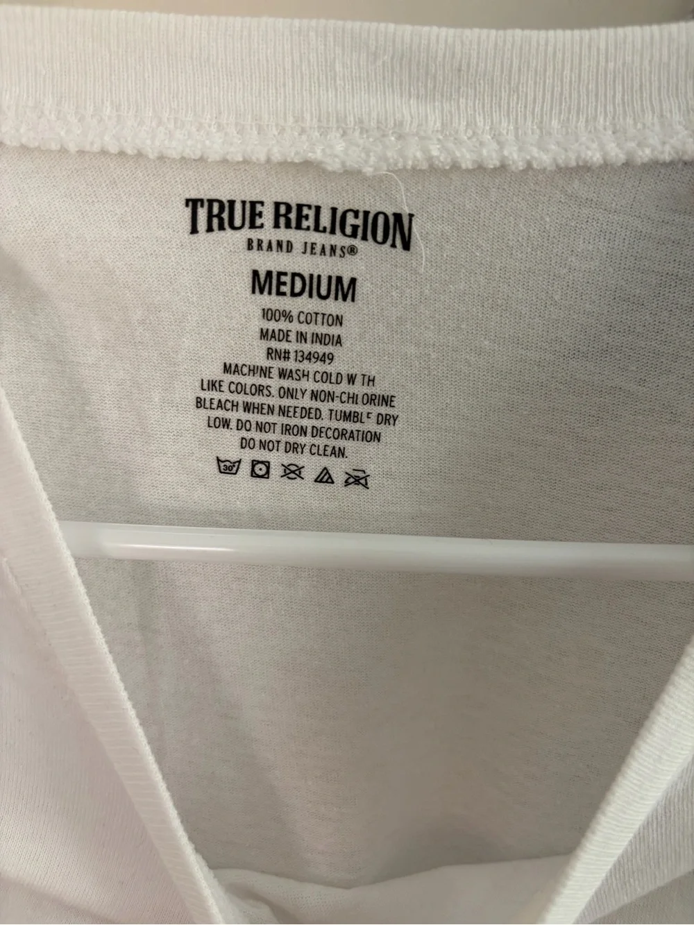 2 - True Religion 100% Cotton Tees